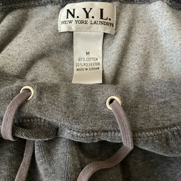 New York Laundry Gray Zip-Up Jacket and Pants Set - Picture 3 of 5